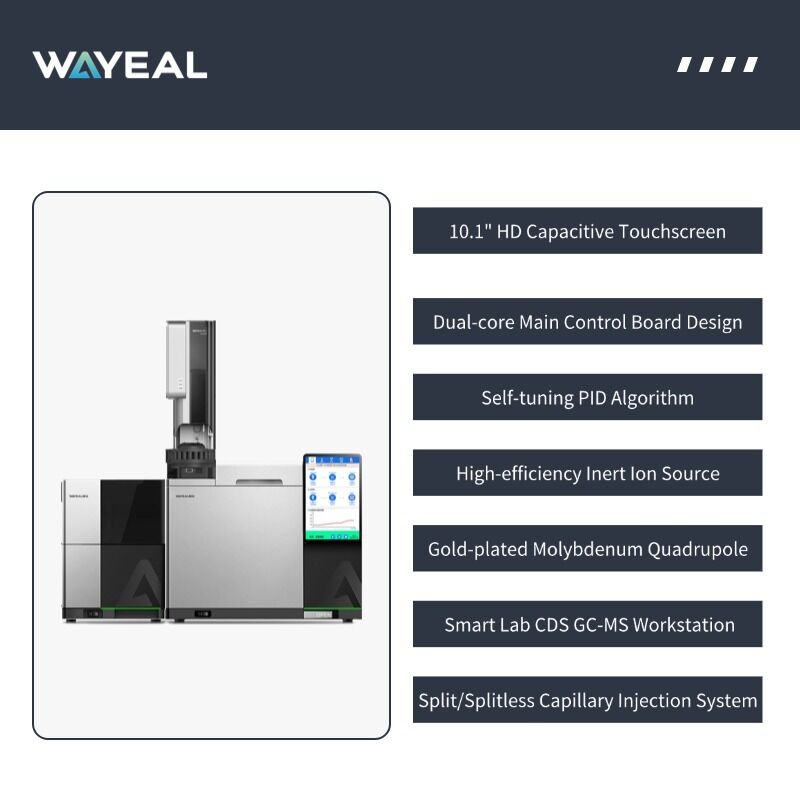 Σύστημα αερίου χρωματογράφου-μασματογράφου μάρκας GM6100 της Κίνας με 16 θέσεις εισαγωγής